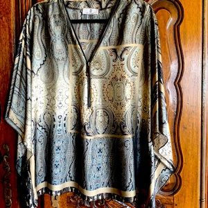 Casting elegant pancho style